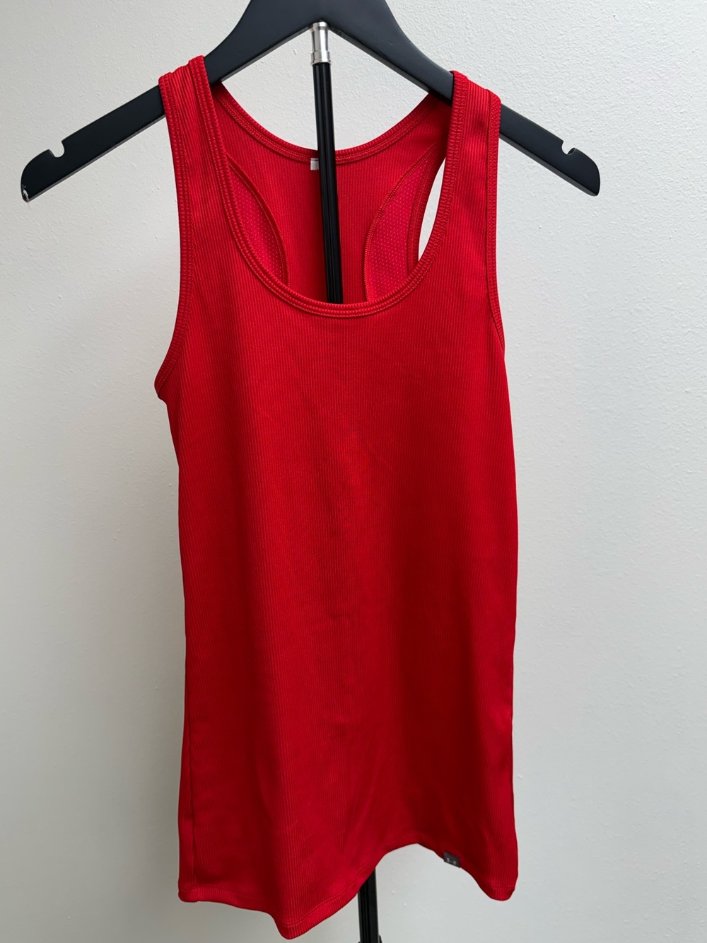 Under Armour Ribbed Red Racerback Performance Tank